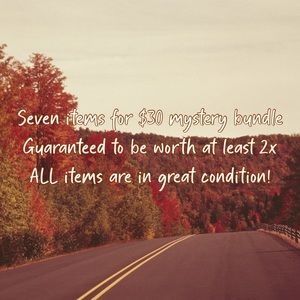 Women's mystery bundles, 7 items for 30 dollars